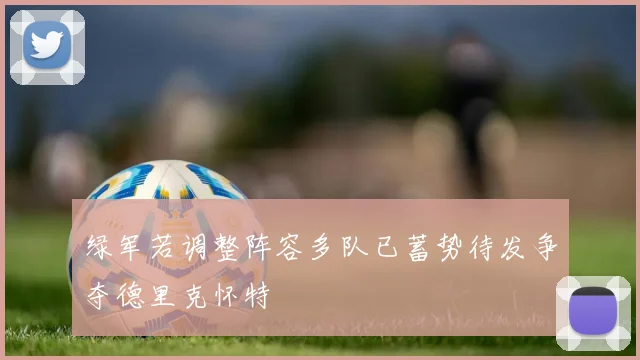 绿军若调整阵容多队已蓄势待发争夺德里克怀特